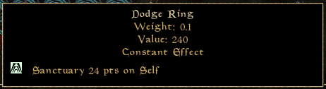 Dodge Ring Enchanted